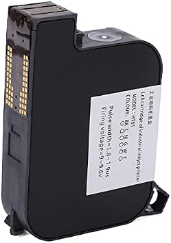 Handheld Printer Ink Cartridge, 42ml Quick Dry Inkjet Printer Cartridge Replacement for Handheld Inkjet Printer Coding Machine, Print 1200 Pages of A4 Paper (Red)