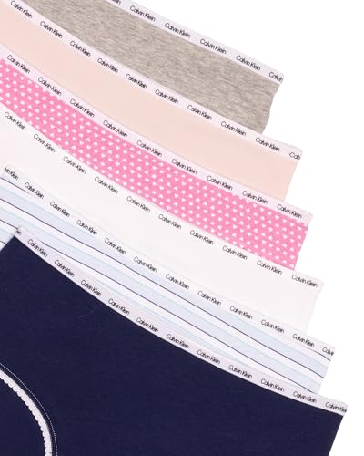 Calvin Klein Girls' Cotton Hipster Underwear with Picot Detail 6-Pack3