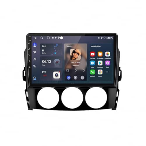 Radio de coche Android Auto para Mazda MX5 que soluciona los viajes aburridos gracias a sus 4G+64G