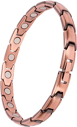 Smarter Lifestyle Elegant Copper Magnetic Therapy Anklet For Women, Arthritis Pain Relief Inflammation Reduction For Feet And Ankles - Magnetic Ankle Bracelets For Women, Womens Copper Anklet #TOP1