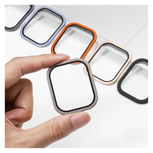 Cadre métal titane Apple Watch Ultra 2 49 mm stop aux rayures d'écran