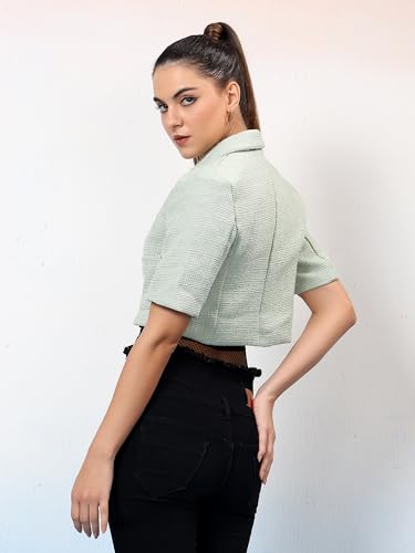 Image of KOTTY Bold & Beautiful Women's Solid Color Blazer - The Ultimate Style Statement