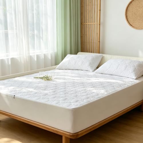 Cubre Colchón Invierno Transpirable para Dormitorios Acogedores 6