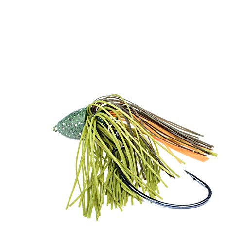 Jig head dressato SEASPIN Geko JIG Bullet coloris GS-11 pour la pêche