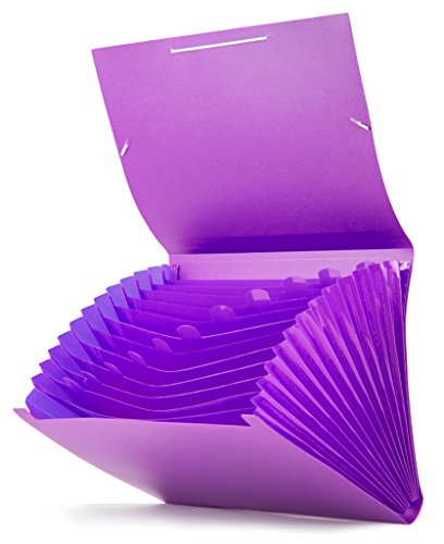 Pryse 4152006 - Clasificador fuelle, color lila Cover
