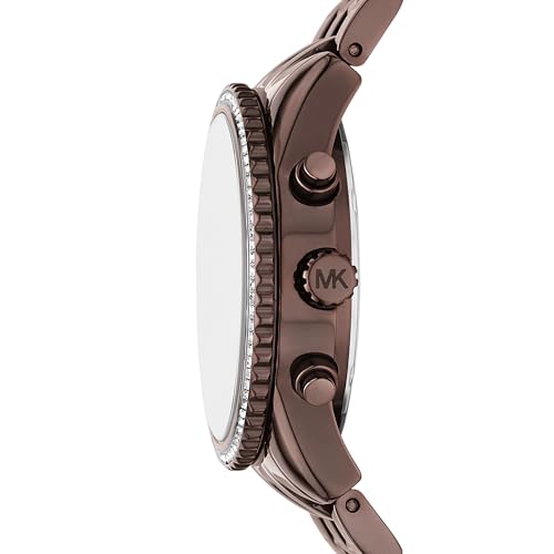Image of Michael Kors Bryant Brown Quartz Stainless Steel Watch MK7559