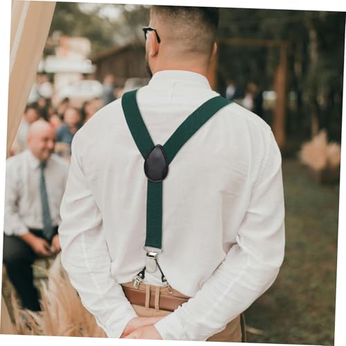Uonlytech 1Set Adjustable Bow Tie and Suspenders for Boys Comfortable Back Design for Suits Parties and Everyday Wear Versatile Fashion Accessory3