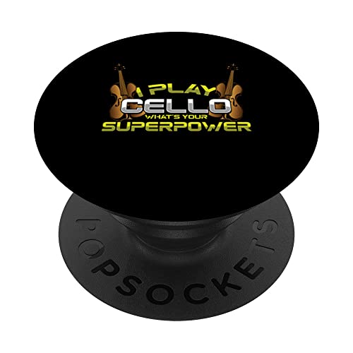 Violonchelista Instrumento musical Música clásica PopSockets PopGrip Intercambiable