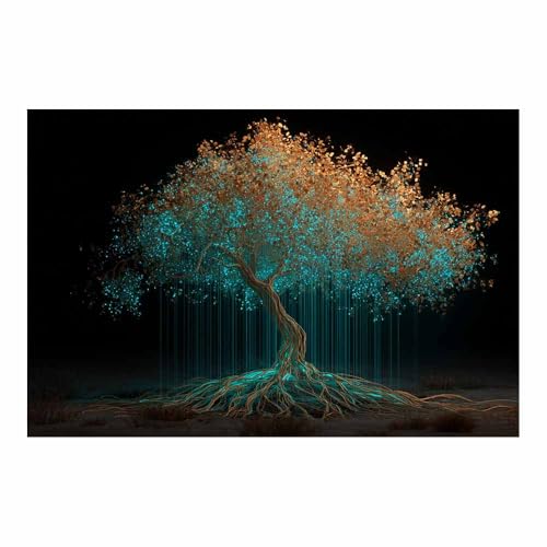 Tableau Arbre de la Vie Lumineux pour l'Ambiance Zen de Votre Salle de Bain