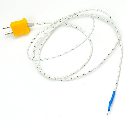 Image of ZIBOO 69435 K-Type Thermocouple Replacement,Compatible with Klein Tools multimeters and clamp Meters