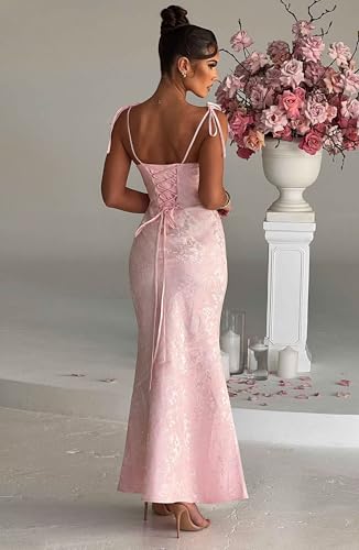 Lace Satin Prom Dresses 2025 Mermaid Formal Dress Long Elegant Evening Wedding Guest PU1873