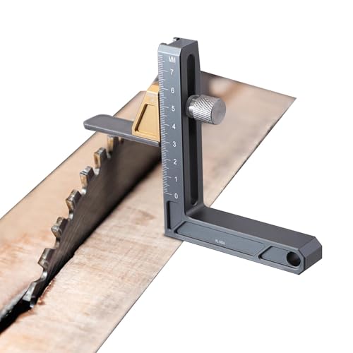 Medidor De Profundidad De Carpintería - Probador De Altura De Aleación De Aluminio Para Precisión Regla De Medición Ligera Para Carpinteros Y Aficionados, Herramienta Esencial Para Una Medición Prec