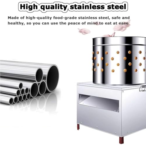 Elettrico Pollo Plucker Macchina in Acciaio Inox Pollame Plucker Automatico Heavy Duty Piuma Spennatura Macchina Pollo Turchia Defeathering Machine Equipment