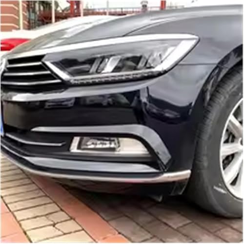 Rejilla antiniebla para Passat B8 2016-2019 con divisor delantero negro brillante 5