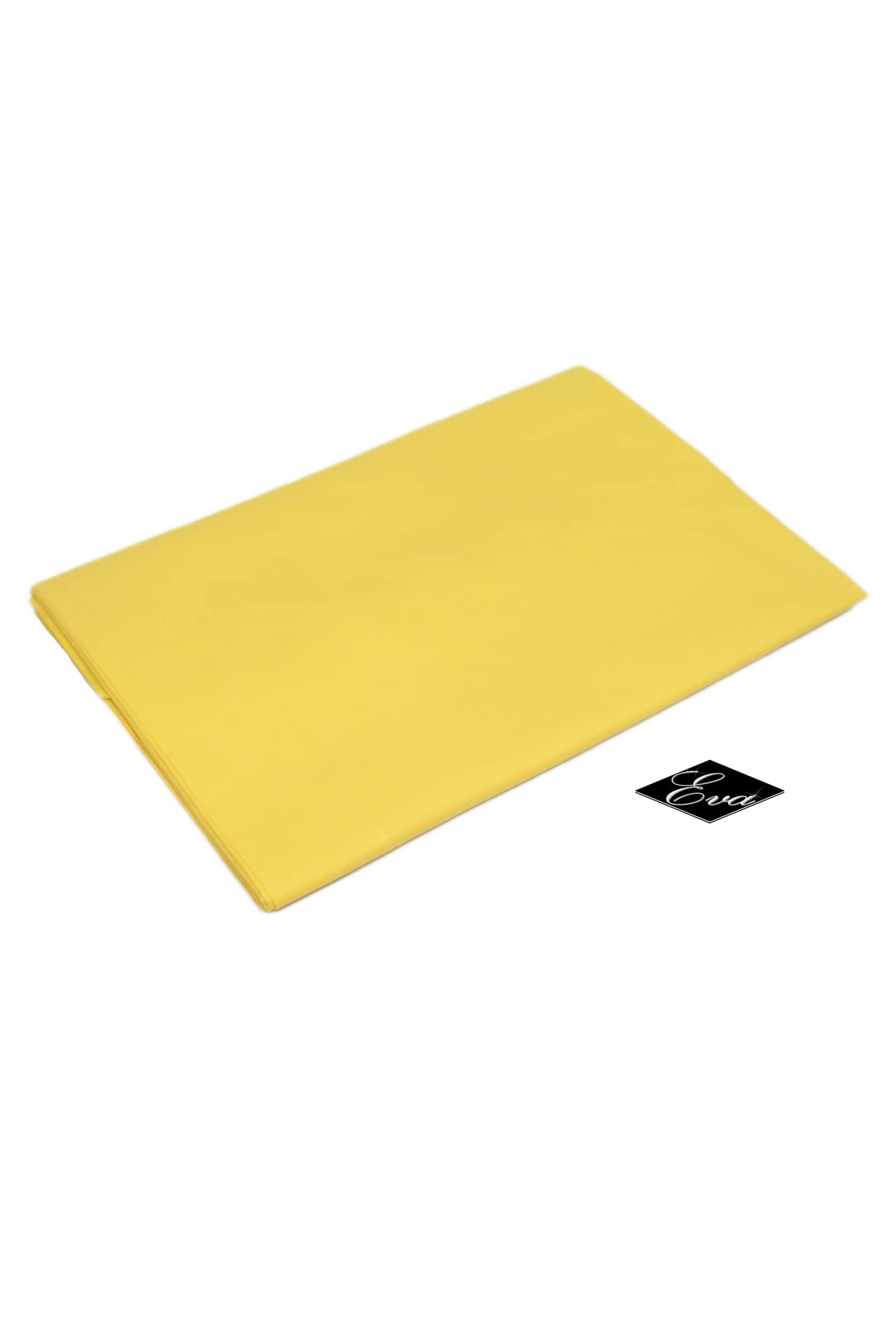 Drap de dessus jaune 1 place et demi CAPRI LNZ DESSUS Bic deco pour lit ado
