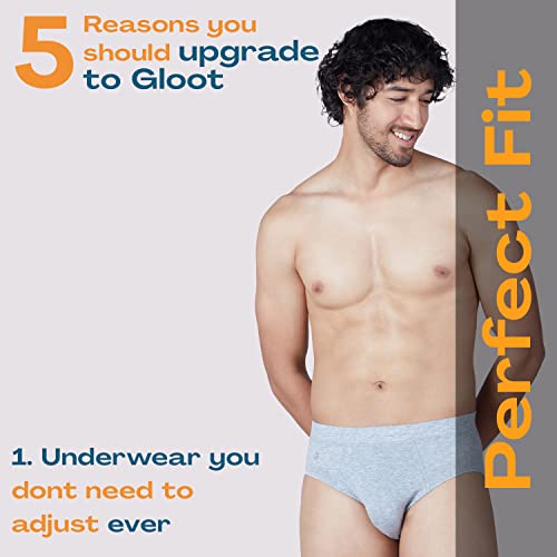 Image of GLOOT Men's Cotton Modern Solid Briefs