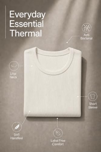 Image of Van Heusen Men's Anti-Bacterial Short Sleeve Soft Comfort Thermal Top