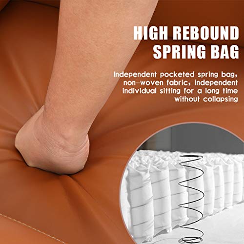 Fdw Recliner Chair For Living Room Reading Chair Home Theater Seating Reclining Chair Recliner Sofa Winback Chair Single Sofa Modern Easy Lounge With Pu Leather Padded Seat Backrest #TOP5