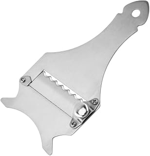 Truffle Butter Roll Slicer,Stainless Steel Chocolate Planer Adjustable Cheese Planer(Style 2)