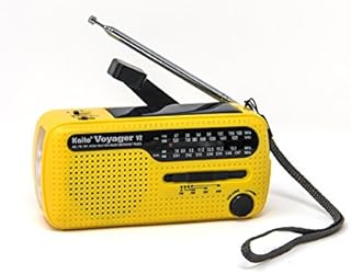 Kaito Best NOAA and SW Portable Solar/Hand Crank AM/FM, Shortwave & NOAA Weather Emergency Radio with USB Cell Phone Charger & LED Flashlight (Yellow)