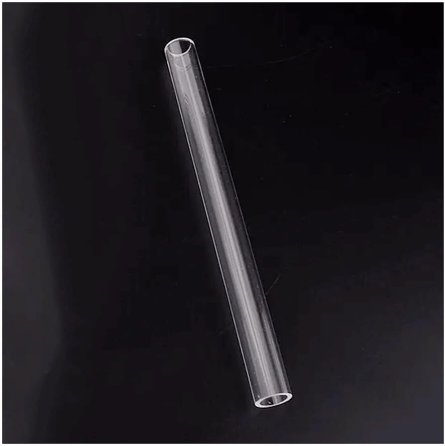 Length 55cm Acrylic Aquarium Fish Tank Pipe, for Home DIY Irrigation System PMMA Tube Water Supply Pipe (Color : Outer Dia 110mm, Size : 50cm Long(1pc))