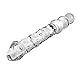 SXOVO Big Glass Dildo Penis Double Headed 30cm G-Punkt Stimulator Adult Beaded Anal Plug Penis Masturbation Sex Spielzeug für Frauen Männer Lover Paar (L)