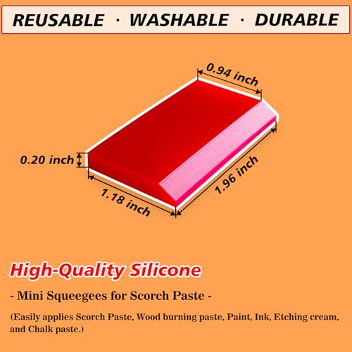 7 PCS Wood Burning Paste Pen Kit, with 2 PCS Wood Burn Pen Kit, 1 Jar Beeswax Paste and Squeegees Etc., Suitable for Beginners Handmade Meaningful DIY Gifts