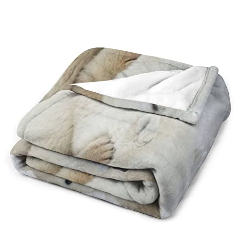 Couverture flanelle 101x127 cm plaid canapé doux léger