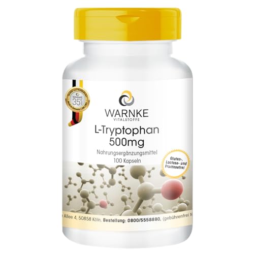 Warnke L-Tryptophane 500mg 100 Gélules