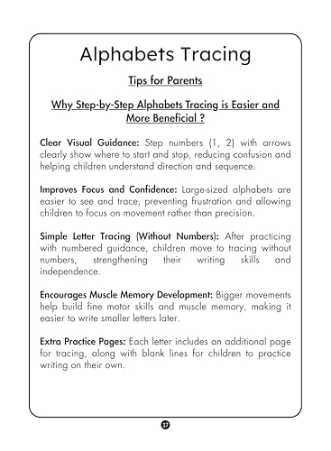 Image of Capital Letters - Writing Practice Book for Kids - Step by Step Tracing and Writing Workbook for 3 to 5 Years Old | Pencil Control, Tracing Lines and Writing Activity Book for Bright Young Kids