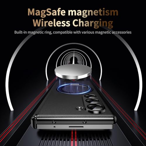 Étui de protection charnière pour Samsung Z Fold6 haut de gamme noir - 5