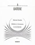  Mallets in Company: 2 Schlagzeuger (Spieler I: Xylophon, Glockenspiel [auch Metallophon oder Vibra senza Motor], Marimba [evtl. Xylophon] - Spieler ... Congas). Spielpartitur. (a battere)