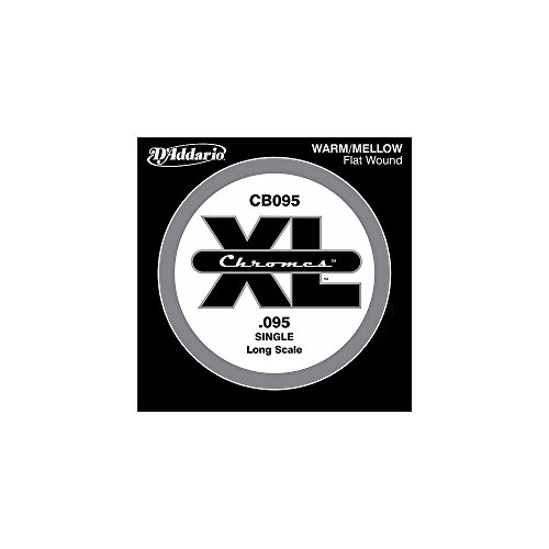 Corde basse .095 D'Addario Chromes la référence des filets plats