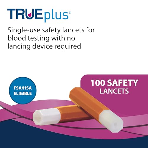 TRUEplus® 28g Safety Lancets 100ct - Thumbnail 2