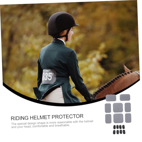 Coussin de casque de vélo respirant en mousse doublure Toyvian - 3