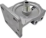 Fuel Filter Head Fuel Oil Filter Base for Caterpillar CAT 312D 315C 320D 322C Engine 3304B 3306B