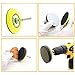 3 Inch Sanding Discs Drill Sanding Attachment Headlight Restoration Kit 60-10000 Sand Paper Assortment Pack Car Sanding Kit Buffing Pads with Rotary Tools for Car Wood Metal Glass