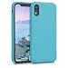 Produktbild kwmobile Hülle kompatibel mit Apple iPhone XR - Handy Case Handyhülle - Kunstleder Schutzhülle in Hellblau
