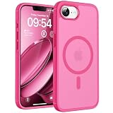 TOCOL for iPhone 17e Case, Compatible with Magsafe, Military Drop Protection, Slim Translucent Matte Shockproof for iPhone 17 e Case 6.1 inch (Hot Pink)