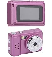 Digital Camera, Retro 1080P 2MP HD Compact Small Camera, Portable Rechargeable Travel Cameras for...