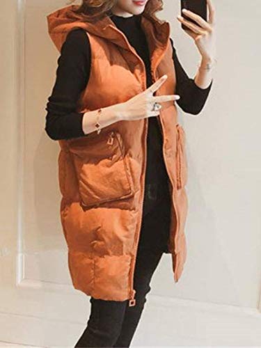 Minetom Donna Giacca Piumino con Cappuccio