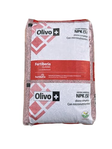 Abono especial olivo 17-8-10(25) con lignosulfonato y carbolita. 25kg-Fertiberia