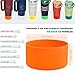 QIANHAI Silicone Boots for Stanley Quencher Adventure 40oz Tumbler IceFlow 30oz 20oz - Protective Silicone Sleeve Fits Hydro Flask 12-24oz -Stanley Boots Accessories (MixS-1GrassGreenPink1Pink)