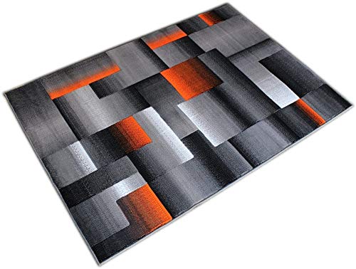 Tapete Geométrico Abstracto Multi Color 213x152 cm miniatura 3