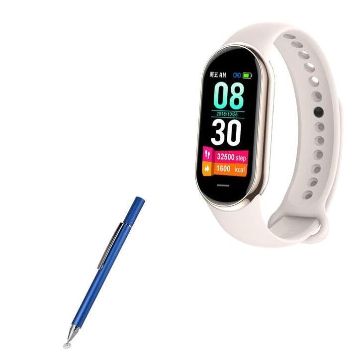 BoxWave Stylus Pen Compatible with Intelligent Galaxy IG-36 - FineTouch Capacitive Stylus, Super Precise Stylus Pen - Lunar Blue