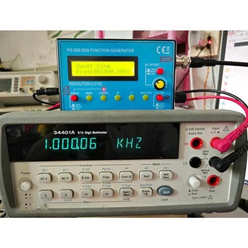 Generador de señal de ondas sinusoidales y cuadradas FG-200 para pruebas 6