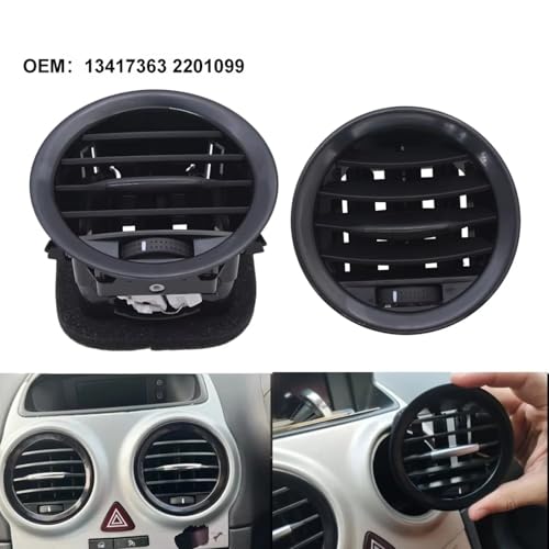 Grille aération avant Opel pour remplacer une buse de climatisation cassée