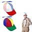 2pcs-adult Baseball Cap Style-green Brim+red Brim