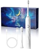 【日本の専門家3名監修】 電動歯ブラシ 超高速歯ブラシ IPX7防水 【日本企業】 アロマノヴァ ギフト プレゼント (ロイヤルホワイト)