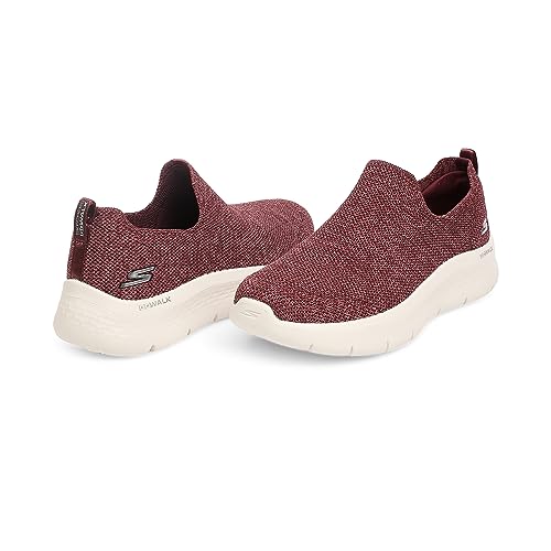 Skechers Skechers Womens Go Walk Flex Vella Walking Shoes, Red, 2 UK (5 US)
